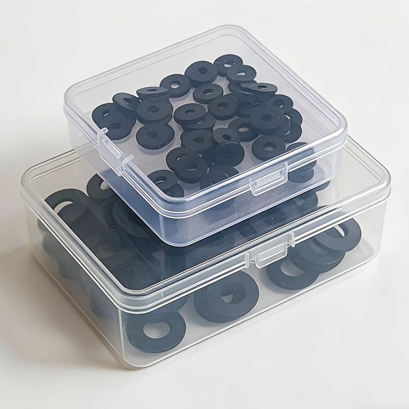 Boxed 55pcs Epdm Round Washers 11 5 4 2 Durable Aging Resistant Suitable For Industrial Hardware And Automotive Parts - Image 5