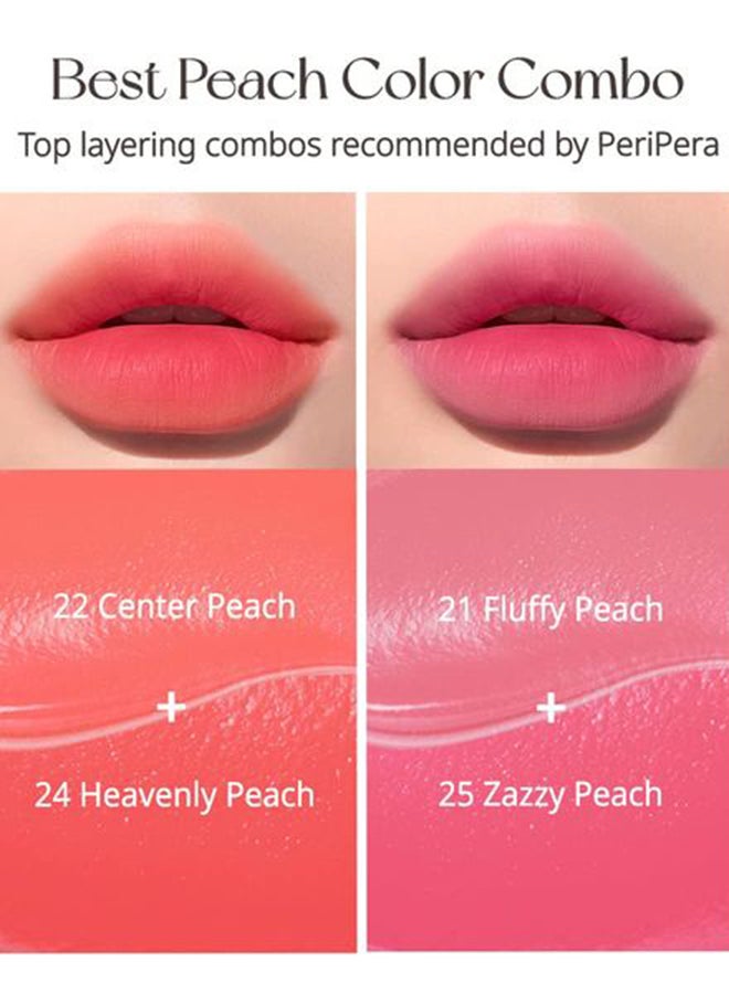 Peripera Ink Airy Velvet 021 Fluffy Peach - Image 4