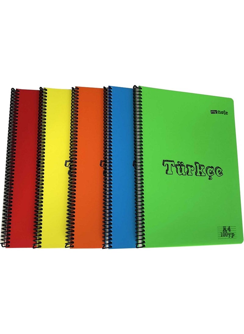ATLAS - My Note A4 100 Sheets Turkish Notebook - Image 1