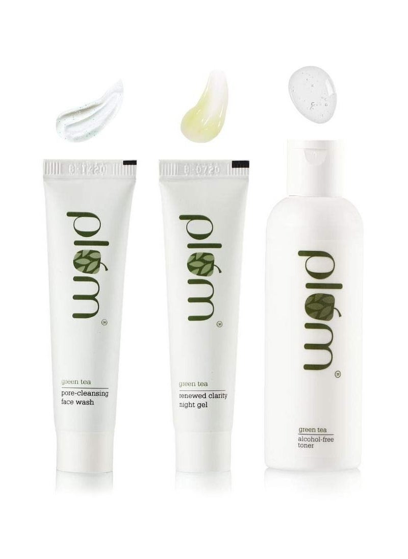 Plum - Green Tea Experience Kit Travel Friendly Mini Combo - Image 1