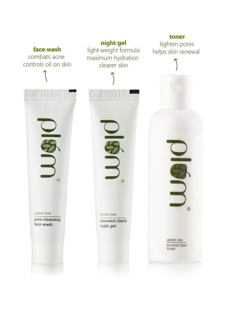 Plum - Green Tea Experience Kit Travel Friendly Mini Combo - Image 1