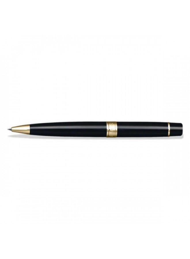 SHEAFFER شيفر 300 أسود مع حواف ذهبية قلم حبر جاف (9325-2) - Image 5