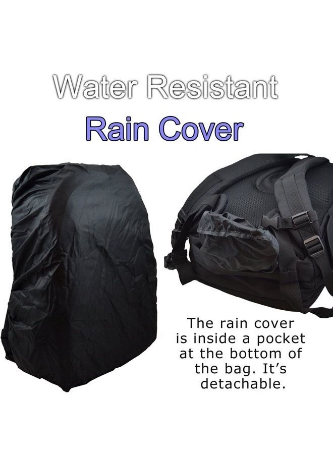 Acuvar Professional DSLR Camera Backpack with Rain Cover for Canon, Nikon, Sony, Olympus, Samsung, Panasonic, Pentax models.  - Image 2