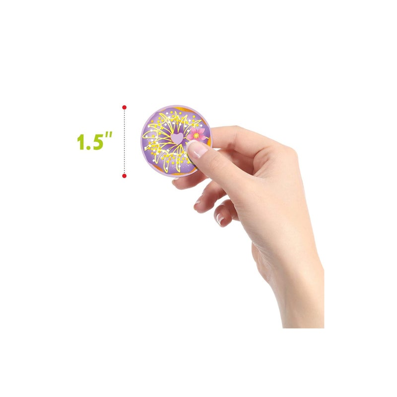 SOLARAE Donut Party Decoration Teacher Encouragement Motivational Sticker Reward Stickers for Book Notebook Planner Laptop Book - Image 5