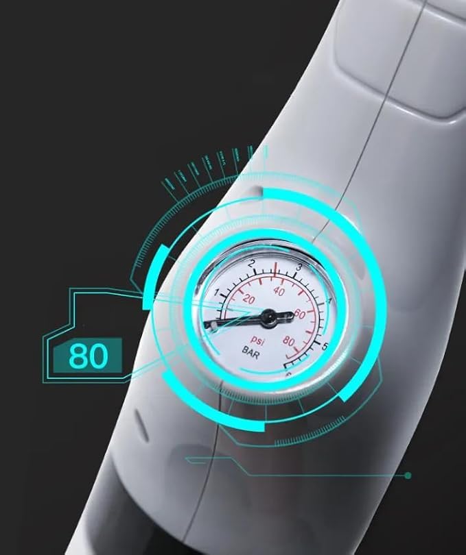 Vroxy HighPressure Air Toilet Plunger Drain Unclogged Drain Cleaner Hair Clog Remover Air Blaster Drain Clog Remover Stainless Steel Toilet Dredge Tool 1Pcs - Image 2