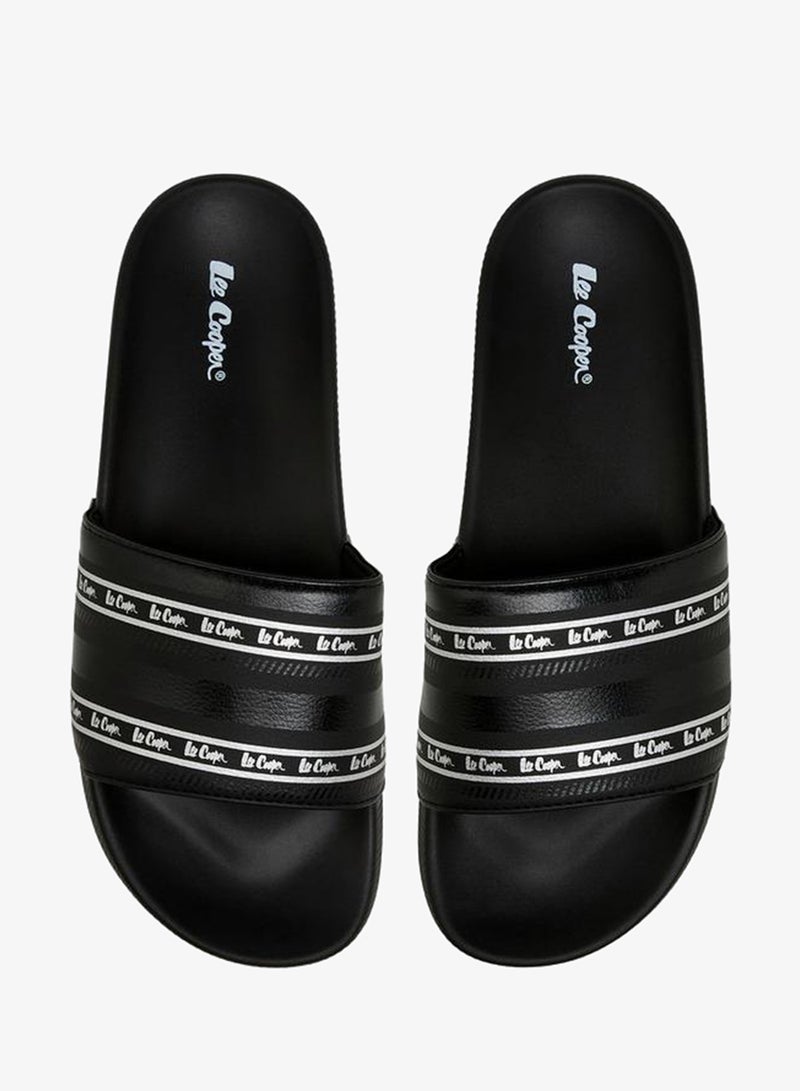 Lee Cooper Men Logo Print Slides - Image 2