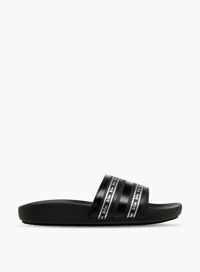 Lee Cooper Men Logo Print Slides - Image 2