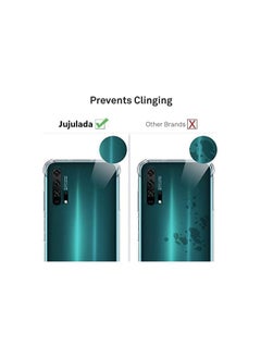 Generic ELMO3EZZ with Huawei Nova 5T Case, Crystal Clear Anti-Scratch Shock Absorption Cover Case, HD Clear TPU Precise Cutouts and Slim Fit Transparent Cover 6.26 inch (TPU)  - Image 4