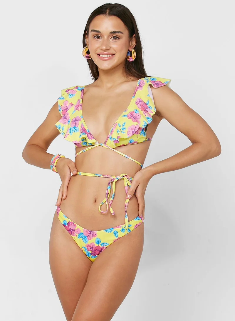 Ginger Floral Bikini Set