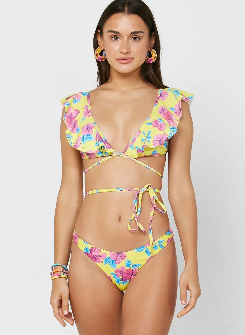 Ginger Floral Bikini Set
