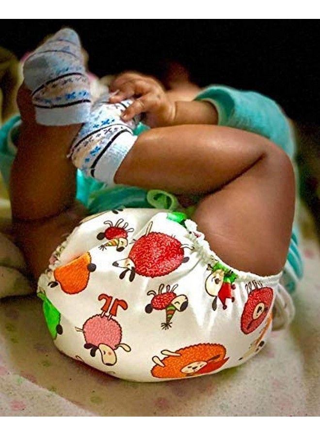 Superbottoms Dry Feel Padded Langotpack Of 3 Cotton Langot ;Cloth Nappy With Gentle Elastics & A Superdryfeel Layer On Top (Printed Collectionunisex Baby Size 1 (Fits 37 Kg)) - Image 5