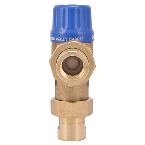 Cash Acme 1/2 Inch HG110 Thermostatic Mixing Valve With FNPT Connections, Brass Plumbing Fitting, 24510 - Image 2