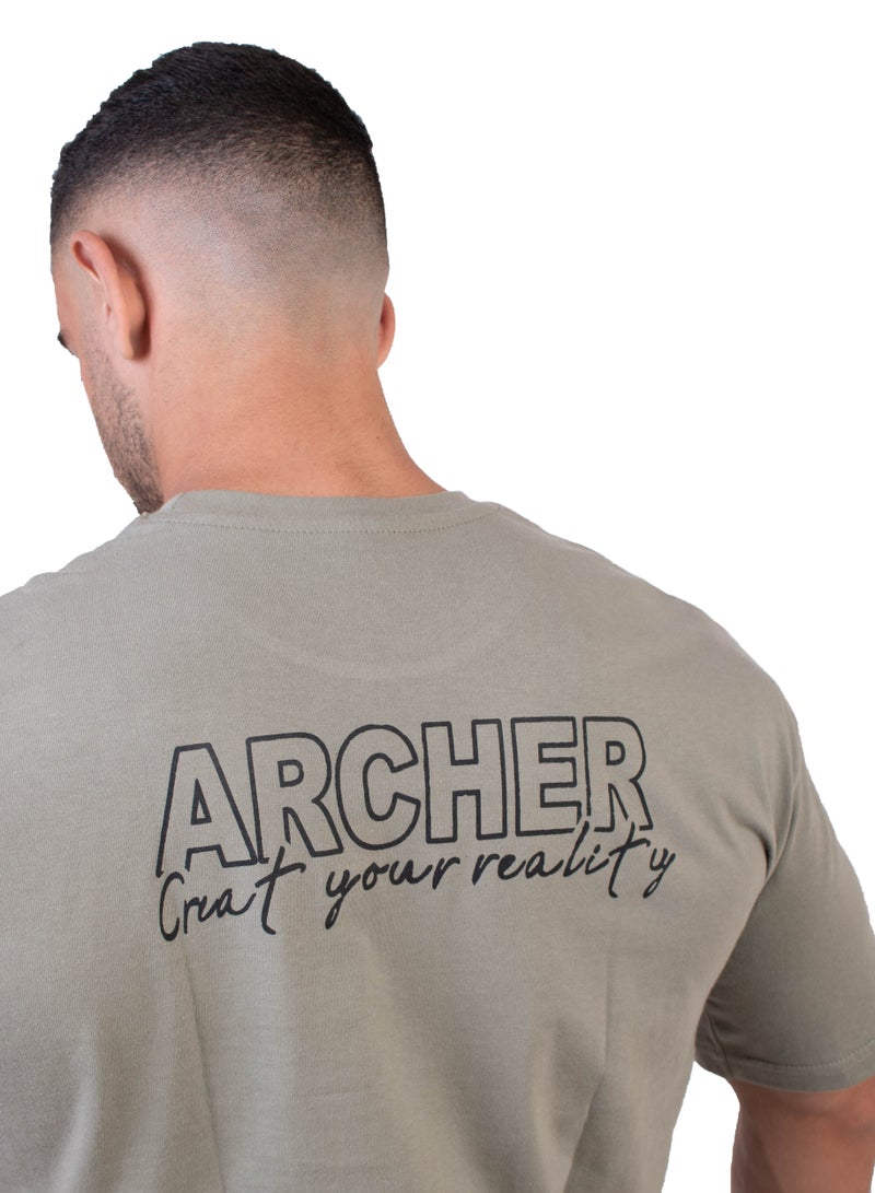 أرشر oversize t-shirt  -- archer - Image 2
