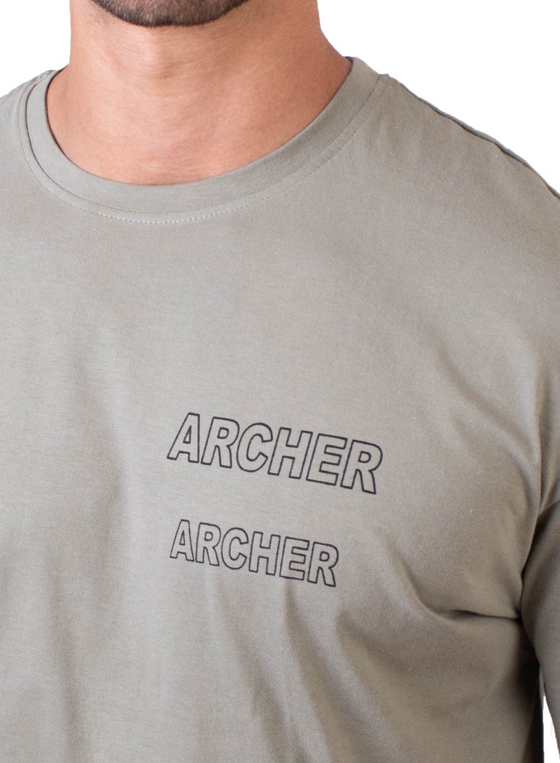 أرشر oversize t-shirt  -- archer - Image 3