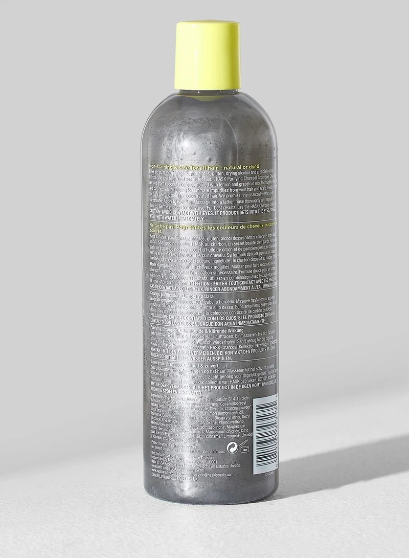 HASK Charcoal Purifying Shampoo - 355Ml