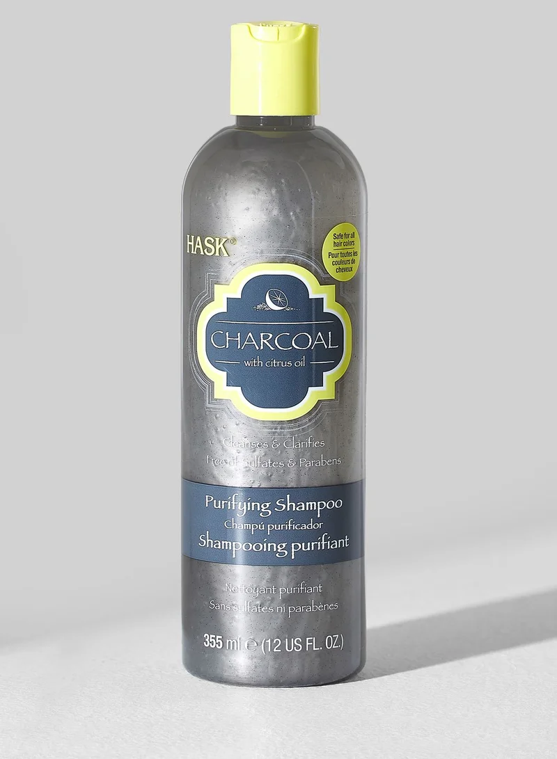 HASK Charcoal Purifying Shampoo - 355Ml