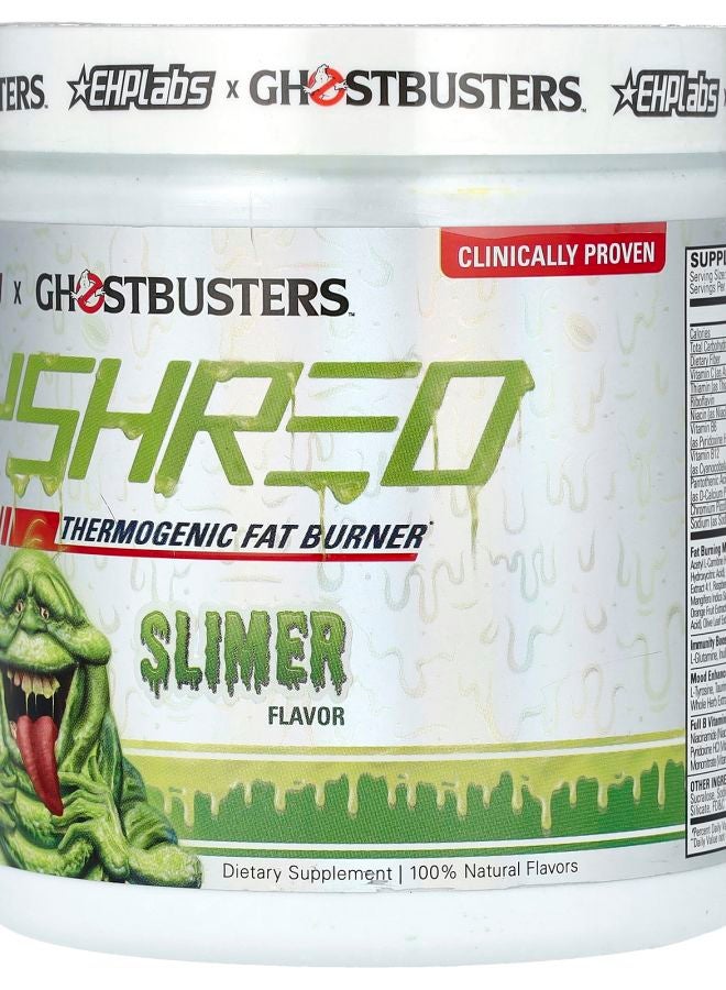 EHPLabs Ghostbusters OxyShred Thermogenic Fat Burner Slimer 12.34 oz (350 g) - Image 2