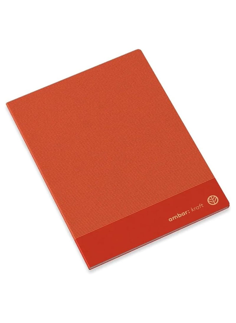 Ambar 1-Piece A4 Size Single Lined Notebook Assorted Colours - Image 2