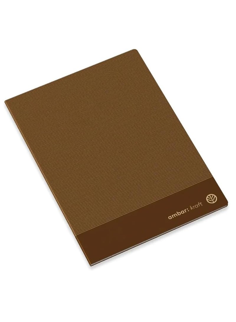 Ambar 1-Piece A4 Size Single Lined Notebook Assorted Colours - Image 4