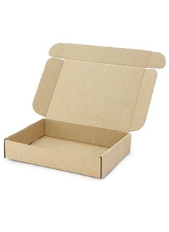althiqahkey Durable Folding Box Three-layer Shipping Carton Clothing Express Packaging Carton Corrugated Box Size Z2 23*15*4.5cm 20 Pieces  - Image 1