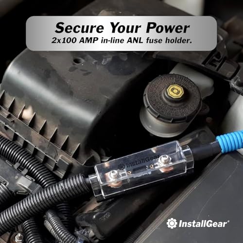 InstallGear Dual 8 Gauge Amp Wiring Kit - Amp Kit with Amplifier Installation Wiring True Spec and Soft Touch Wire - 8 Gauge Wire, 8 Gauge Amp Kit, Amplifier Wiring Kit, Sub Wiring Kit - Image 4