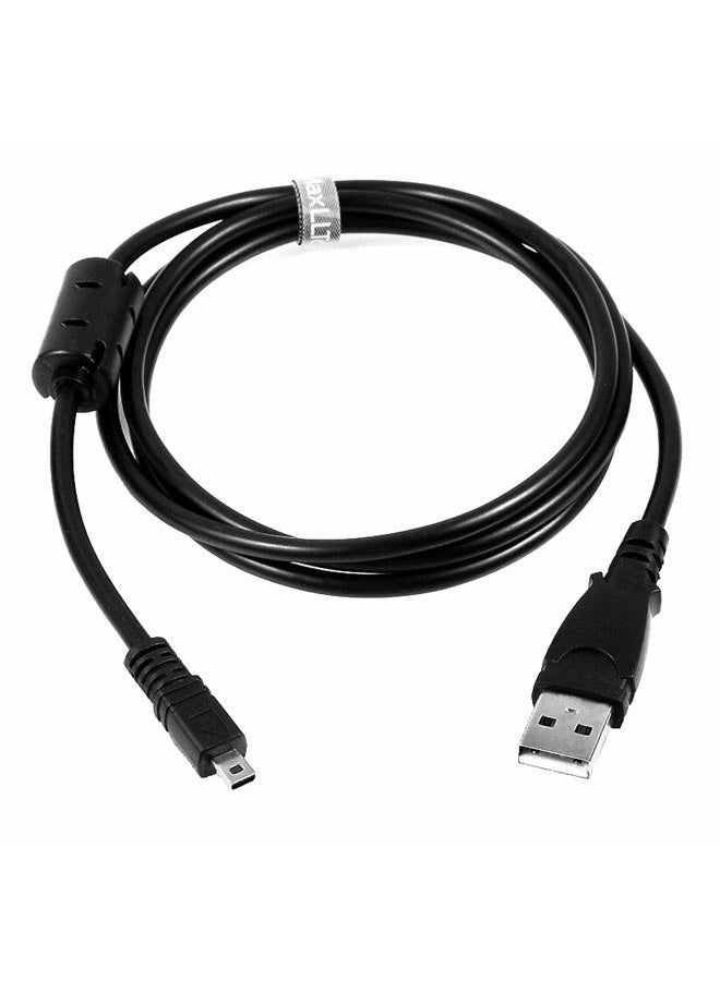 MaxLLTo Extra Long UC-E6, UC-E16 UC-E17 8 Pin USB PC Battery Charger Camera Data Cable Cord for Nikon Coolpix (5ft) - Image 1