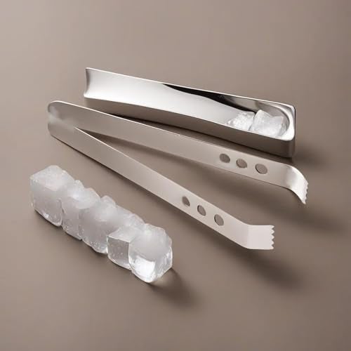 HAZEL Stainless Steel Ice Tongs | Tongs for Kitchen | Pakad, Pakkad & Ice Holder Durable and Sturdy Kitchen Tools - Image 2