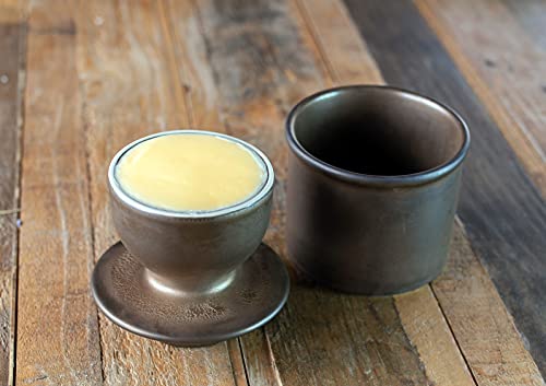 Butter Bell - The Original Butter Bell Crock by L. Tremain, a Countertop French Ceramic Butter Dish Keeper for Spreadable Butter, French Ceramic Butter Dish Keeper, Specialty (Bronze Matte) - Image 4