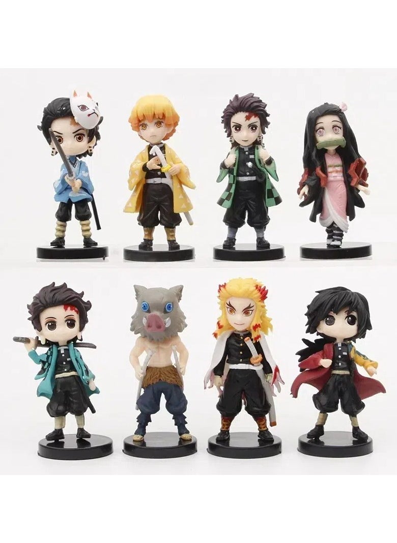 General 8 Demon Slayer Blade model doll ornaments are beautifully restored suitable for cakes car ornaments holiday gifts  - Image 1