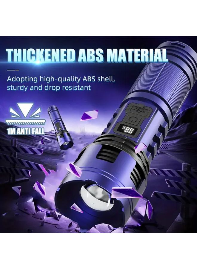 1pc Ultra Bright Tactical LED Flashlight 3 Modes Handheld Torch For Hiking Hunting - Image 3