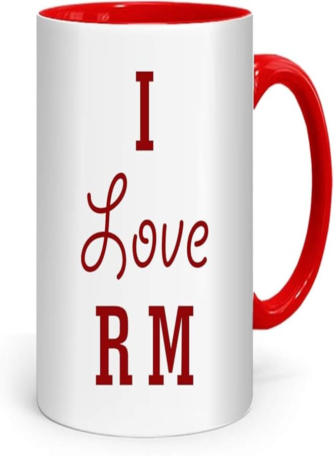 FMstyles FMS59-RM-DR I Love RM Rap Monster BTS Mug