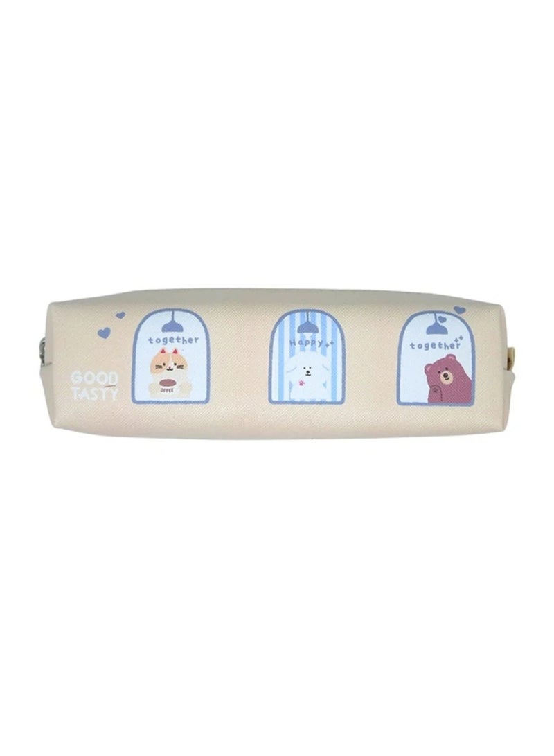 Deli 1-Piece Pencil Pouch With Zipper Closure Assorted Designs - Image 4