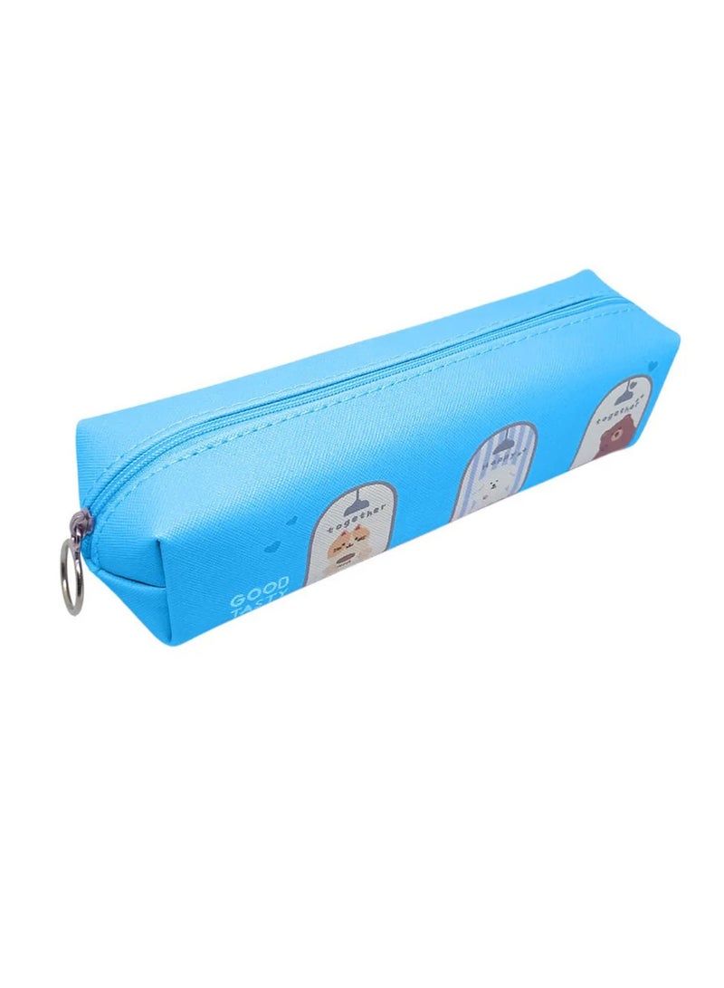 Deli 1-Piece Pencil Pouch With Zipper Closure Assorted Designs - Image 1