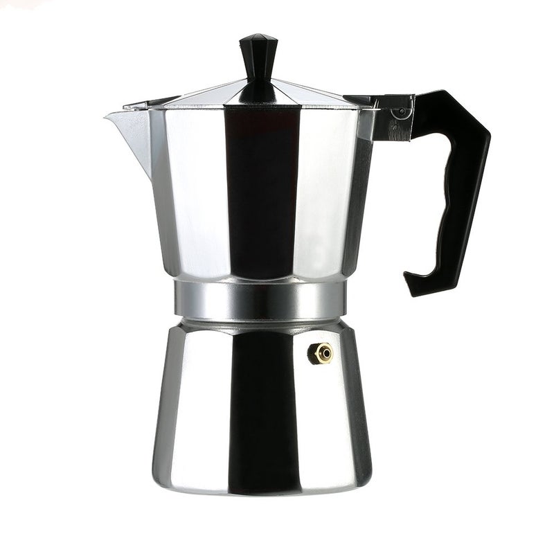 3-Cup Aluminum Espresso Percolator Coffee Stovetop Maker Mocha Pot for Use on Gas or Electric Stove, 2724713571609 - Image 3