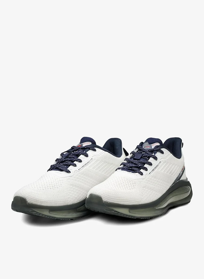 Asian  Men's White Navy Running Shoes for Men and Boys for Men | Best Price UAE