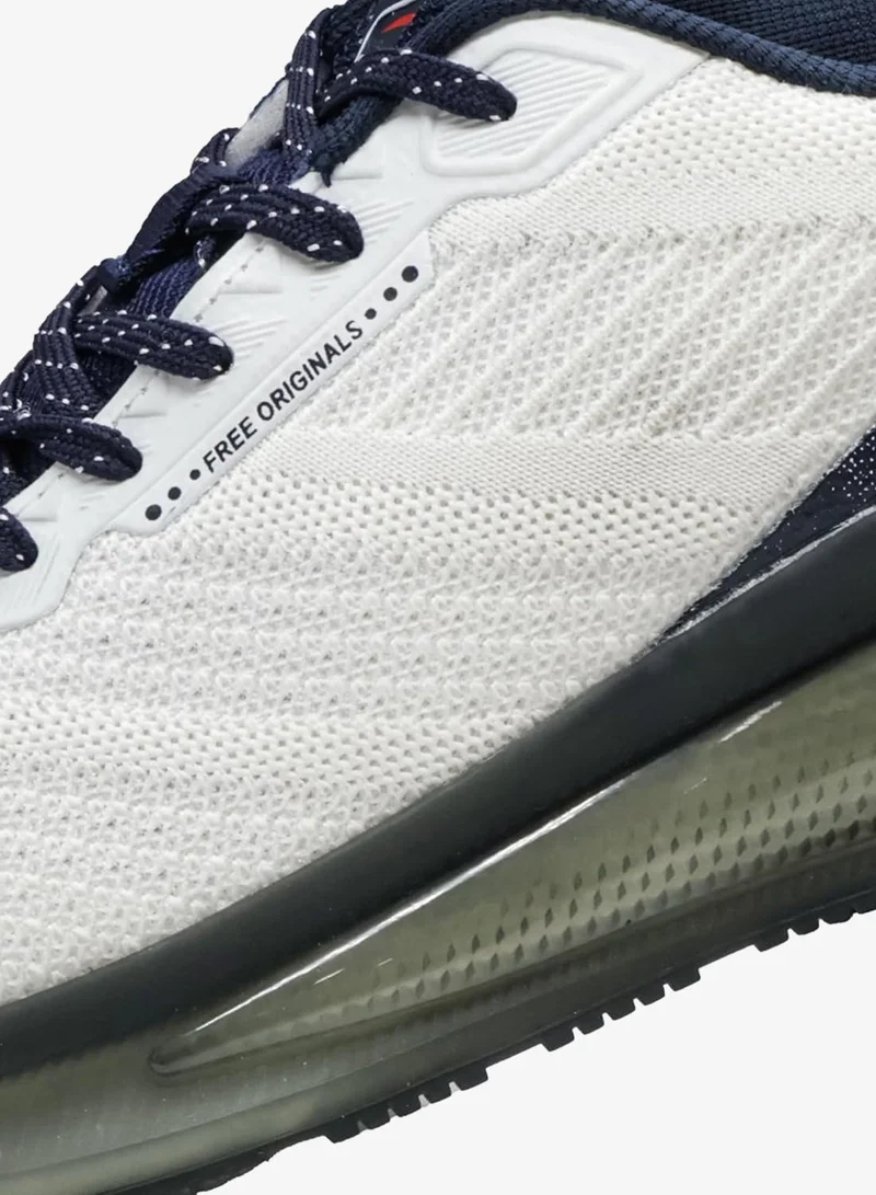 Asian  Men's White Navy Running Shoes for Men and Boys for Men | Best Price UAE
