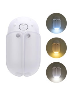 CMGTYYD Cute Firefly Night Light, 3 Color Small Bedroom Lamp, 1.65x2.83 Inches Pocket Firefly Shape Design, Soft Glow Bedroom Lantern for Bedside, Wall, Bookshelf & Children's Room  - Image 1