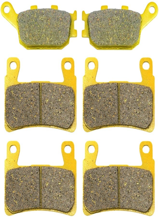 Master Chen Front Rear Brake Pads Brakes for Honda CBR 600 CBR600 F4i RR Sport 2001-2006 MC0077-002 - Image 1