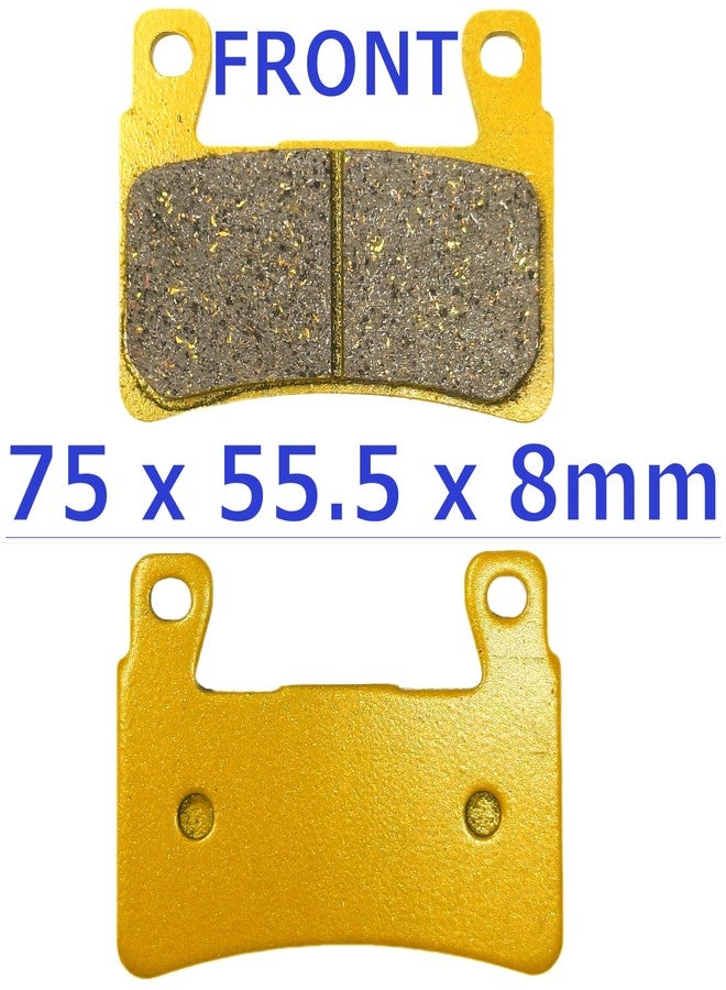 Master Chen Front Rear Brake Pads Brakes for Honda CBR 600 CBR600 F4i RR Sport 2001-2006 MC0077-002 - Image 3