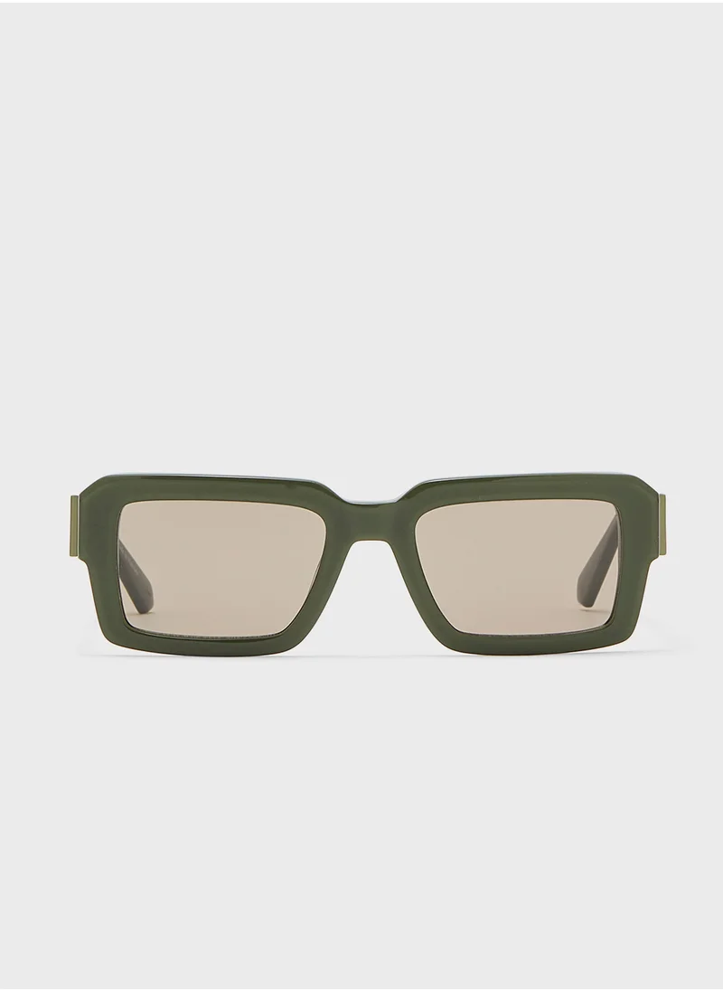Calvin Klein Jeans Modified Rectangle Sunglasses