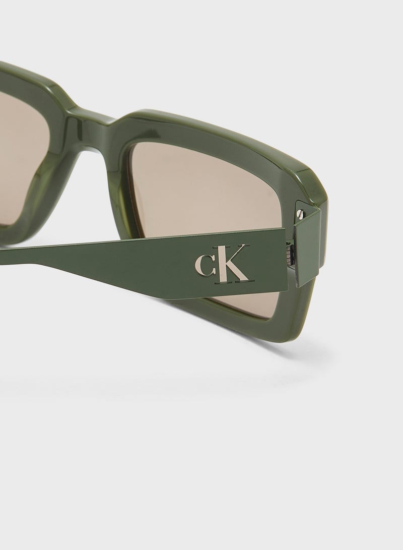 Calvin Klein Jeans Modified Rectangle Sunglasses  - Image 4
