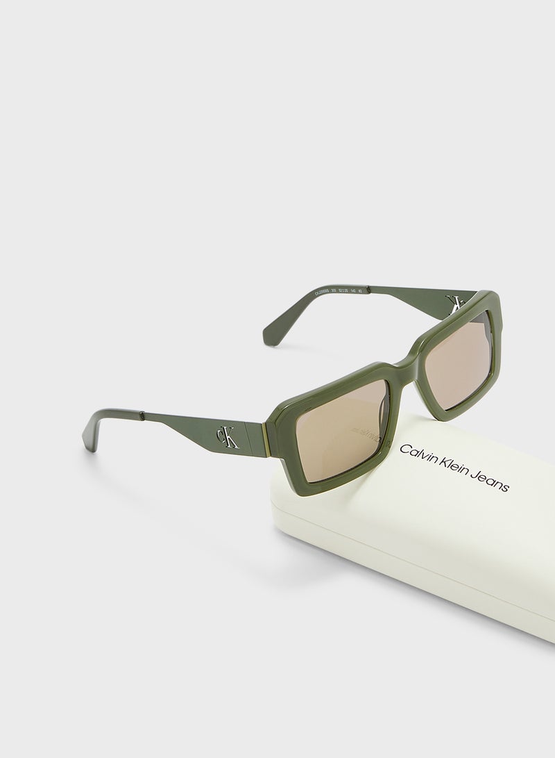 Calvin Klein Jeans Modified Rectangle Sunglasses  - Image 5