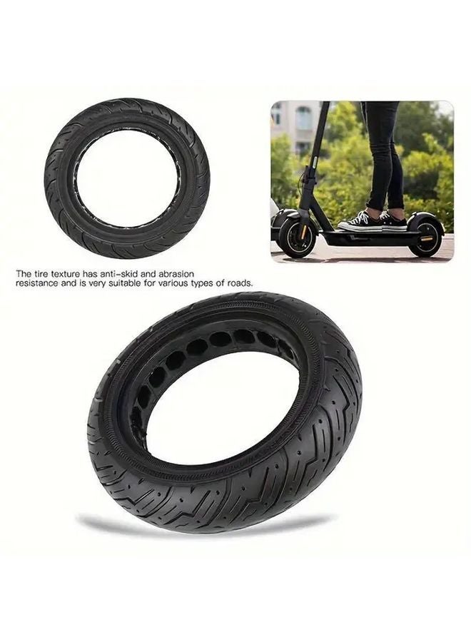 10x2 5 Inch Honeycomb Hollow Solid Scooter Tire Explosion Proof Anti Slip Wear Resistant For Ninebot G30 Kugoo M4 Pro Electric Scooter - Image 2