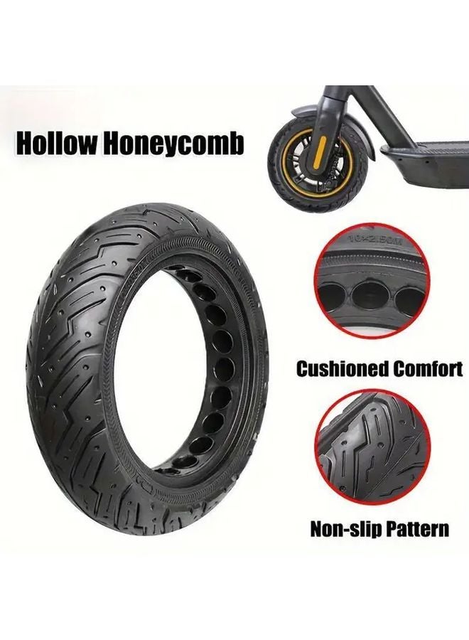 10x2 5 Inch Honeycomb Hollow Solid Scooter Tire Explosion Proof Anti Slip Wear Resistant For Ninebot G30 Kugoo M4 Pro Electric Scooter - Image 5