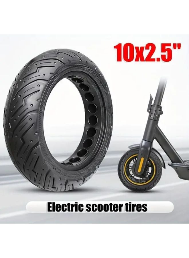 10x2 5 Inch Honeycomb Hollow Solid Scooter Tire Explosion Proof Anti Slip Wear Resistant For Ninebot G30 Kugoo M4 Pro Electric Scooter - Image 1