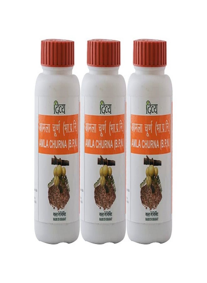 PATANJALI Divya Amla Churna, 100g and 300g - Pack of 3 - Image 1