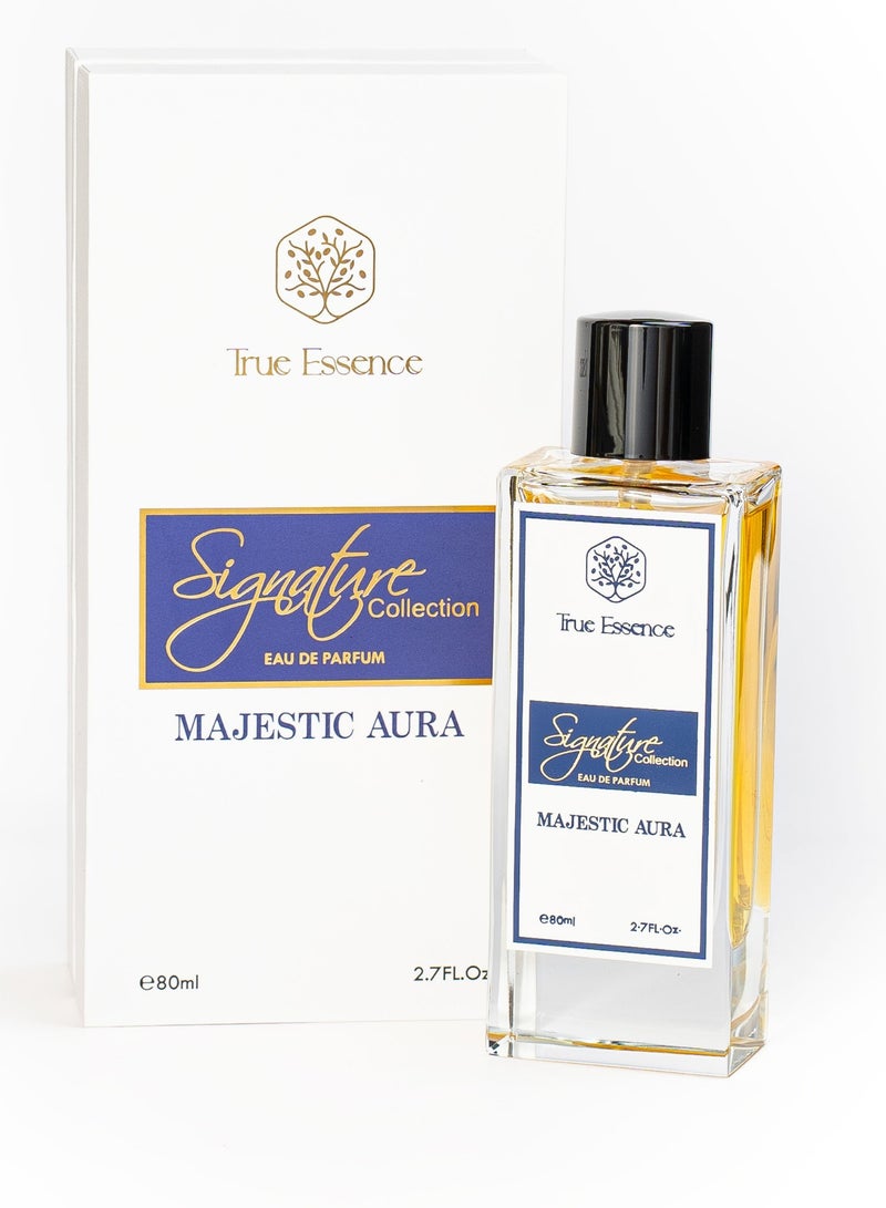 ترو ايسينس مجموعة True Essence Combo مكونة من عبوتين من مجموعة Signature Collection Elite Oud وMajestic Aura Eau De Parfum 80 مل للجنسين 2.7 FL.OZ - Image 5