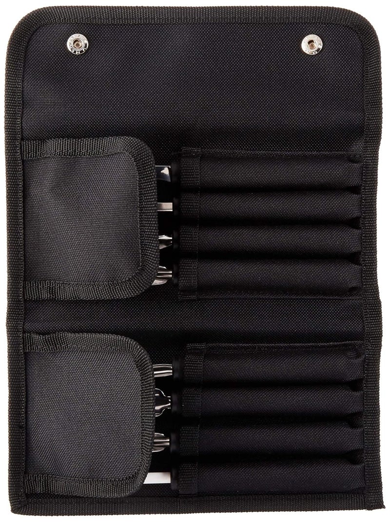 Mercer Culinary Professional Chef Plating Kit - 9 Piece Set with Carving Tools and Storage Roll - Image 3