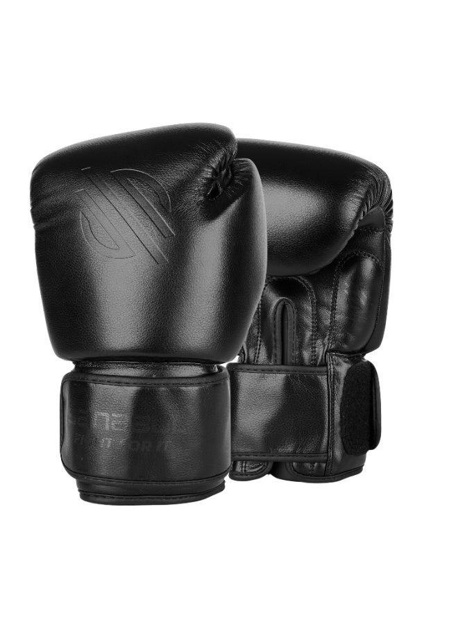 Sanabul Battle Forged Boxing Gloves for Men & Women, Kickboxing MMA, Muay Thai Gloves and Heavy Bag Training Punching & Sparring, Black - Image 1