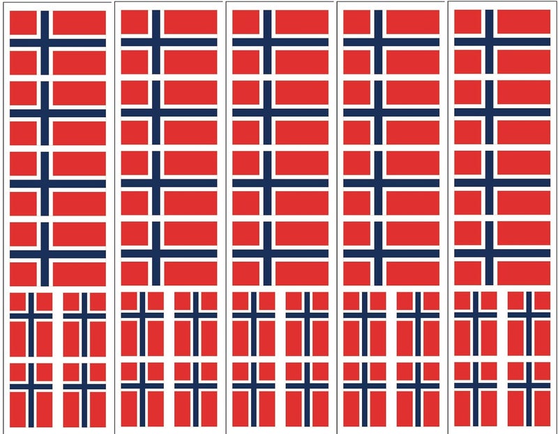 40 Tattoos: Norway Flag, Norwegian Party Favors